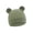 D, variant on Classical Bear Ear Infant Hat Waffles Weave Fabric Stretchy Head Cover Stretchable Caps for 0 to 2 Year Baby