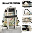 thumbnail image 3 of FORMRS Mini Backpack Purse for Women Travel Daypack Casual Shoulder Bag, Colorful Wildflowers, 3 of 7