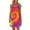 Multicolor, variant on Erwazi Women's Casual Sleeveless Mini Dress Summer Beach Halter Neck Dresses Printed Loose Babydoll Flowy Dress