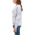 thumbnail image 2 of Splendid Womens Long Sleeve Tie Dye Shirt, Lavender , Medium, 2 of 4