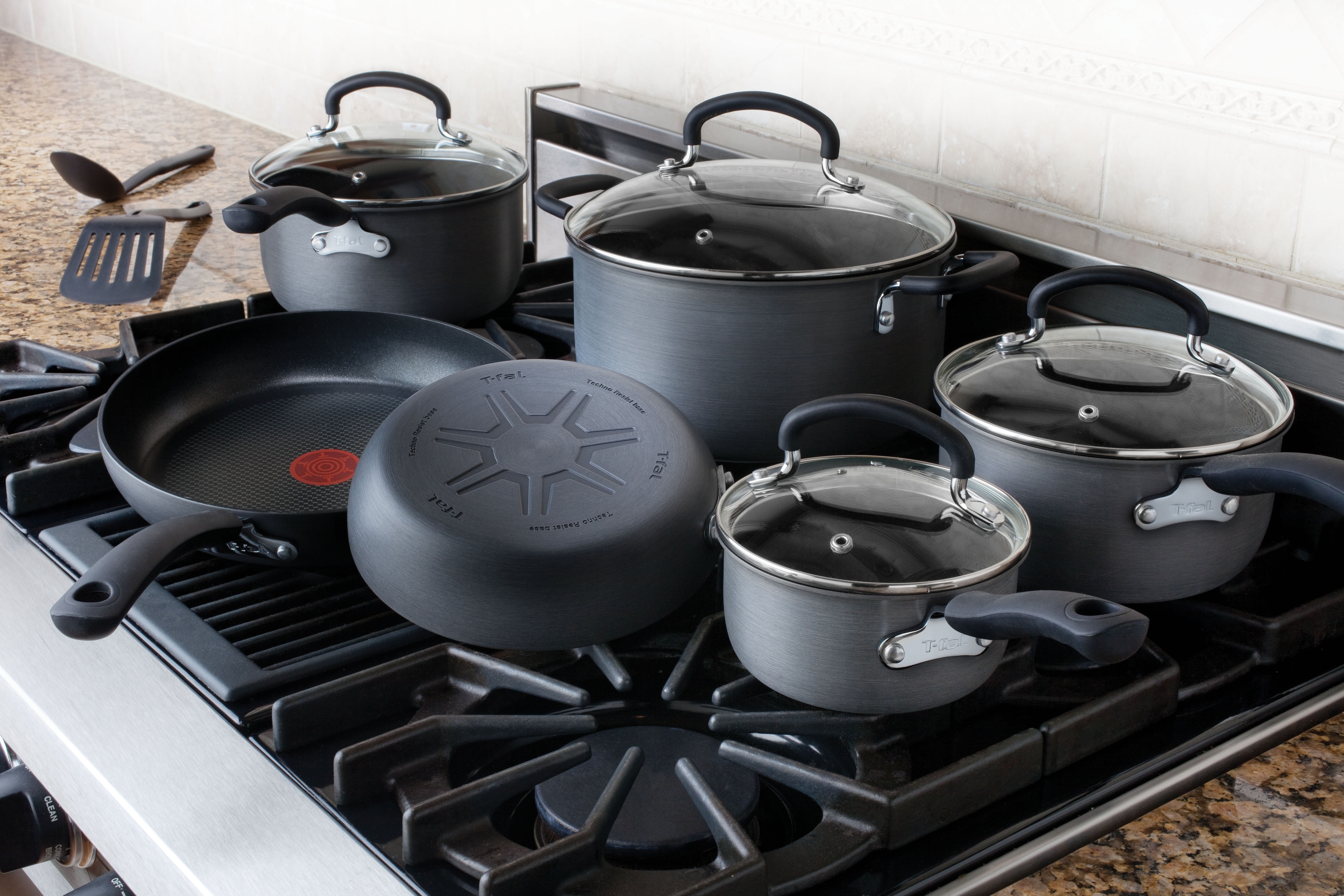 Best Buy: T-Fal Ultimate Hard Anodized Nonstick 12-Piece Cookware