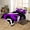 Swirl Purple Black, variant on Erosebridal Lines Spiral Comforter Cover Twin,Geometric Stripes Bedding Twin Size,Abstract Artwork Duvet Cover Twin,Breathable Swirl Room Decor(No Comforter),Reversible,3pcs