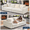 Beige+White, variant on Gewnee 86.6”Teddy Velvet Sofa Couch,Comfy Extra Deep Seat Sofa,3 Seater Couches for Living Room with 2 Pillows.Black