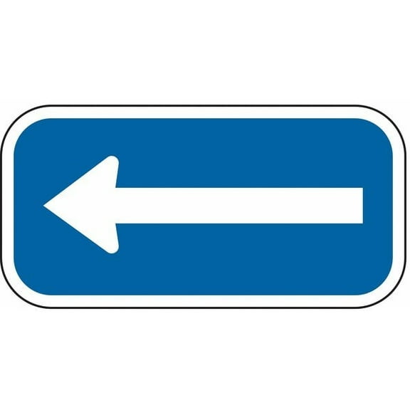 Lyle Arrow Supplemental Parking Sign,6" x 12" AR-008-12HA