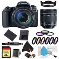 thumbnail image 5 of Canon EOS 77D Appareil Photo Reflex Numérique avec Objectif 18-135 mm Ensemble avec 9 Filtres et Trousse de Mémoire + Objectif 10-18 mm Bonus (Modèle Intl), 5 of 5