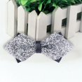 thumbnail image 2 of Men's Pre-Tied Sequin Bow Tie, Adjustable Glitter Bowtie, Wedding Party Accessories, Formal Event Bow Tie, Clip-On Sparkly Bowtie, Prom Night Bow Tie, Elegant Evening Wear - White, 2 of 4