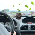thumbnail image 1 of Solar Rotating Car Aroma Ornament Aluminum Alloy Floating Car Aroma Diffuser 5ml, 1 of 5