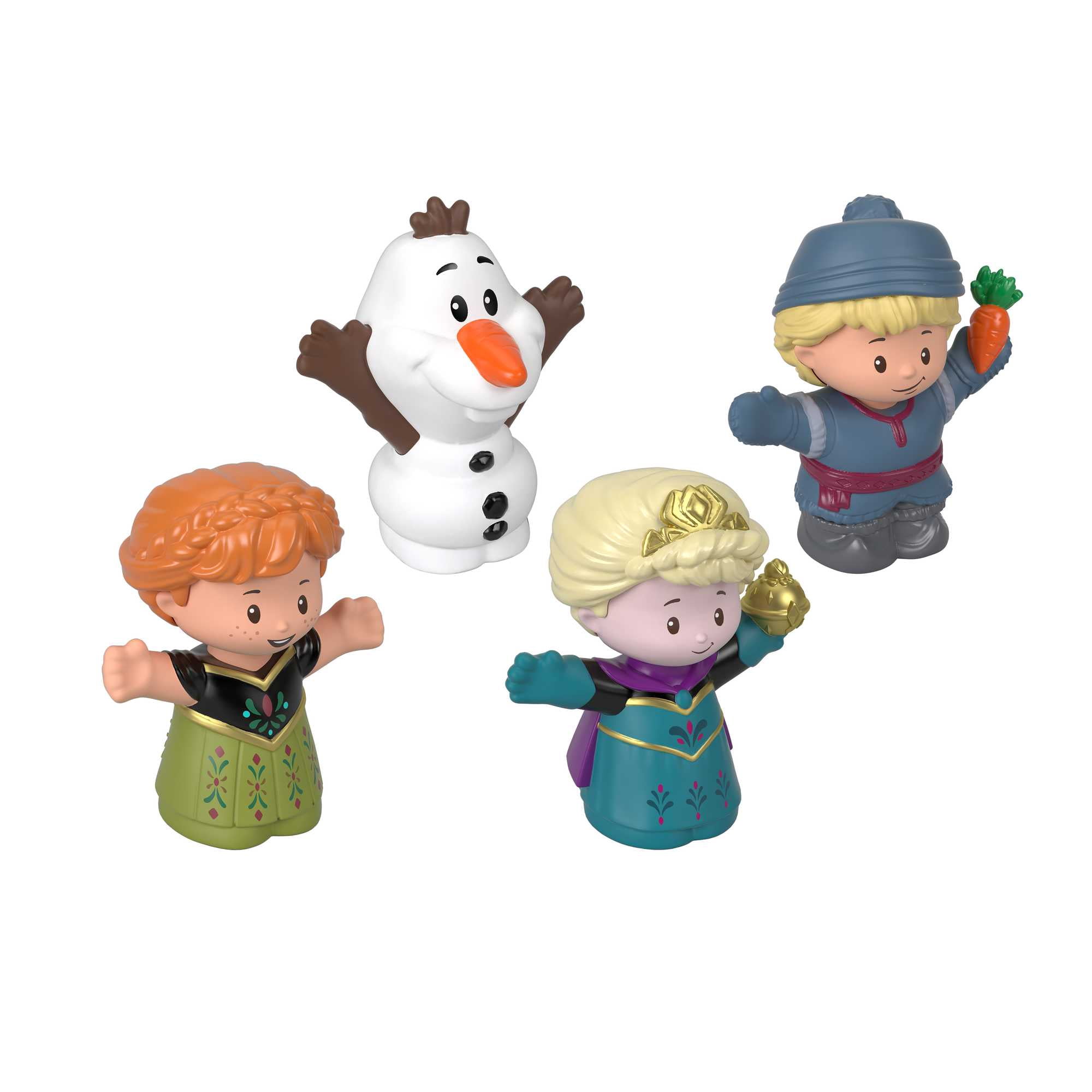 Disney Frozen Elsa & Friends Little People Figure Set for Toddlers, 4 Characters