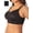 Black, variant on Plus Size Full Coverage Minimizer Bras for Women No Underwire Full Figure Wireless Bras with Support and Lift (Black, 40DDD)
