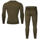 thumbnail image 4 of Conjuntos de ropa interior térmica para hombre, de manga larga y pantalones gruesos sólidos, ajustados y cálidos, para deportes al aire libre, top y pantalones de poliéster para hombre, 4 of 7