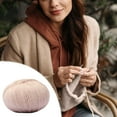 thumbnail image 4 of Clearance! Boovnll Cotton Yarn, Soft Wool Yarn for Crocheting 1.7 oz/50g Machine Washable for Knitting Hats, Sweater, Scarves, Crafts, Home Decorations, DIY Kids Toys, Yarn, 4 of 5