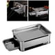 thumbnail image 5 of Parrilla de carbón Portátil Acero inoxidable Pequeña mesa Parrillas para Cajón 45x30cm Zulema parrilla de barbacoa de carbón, 5 of 8