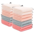 thumbnail image 4 of HAKIDZEL 16Pcs Dishcloth Microfiber Reusable Cleaning Cloth for Kitchen Use Scratch-resistant, 4 of 8