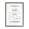 thumbnail image 2 of Stupell Industries To Plant A Garden Uplifting Phrase Inspirational Painting White Framed Art Print Wall Art, 2 of 5