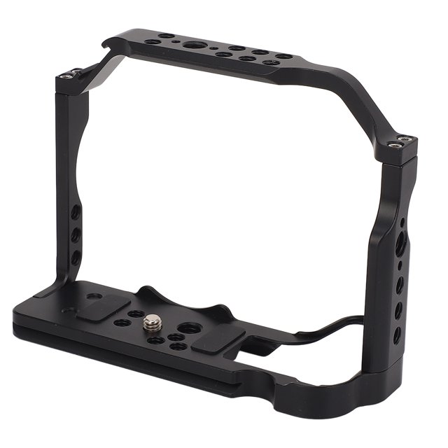 Full Camera Cage, Anti Slip 1/4 3/8 Inch Threaded Holes Camera Video Cage Quick Release for Photography