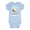 LIGHT BLUE, variant on - Cute And Cuddly - Infant Baby One Piece Onesie