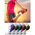 thumbnail image 6 of BadPiggies 5 Pairs Plantar Fasciitis Compression Socks for Men Women Sports Hiking Workout Fitness Exercises Sock Relieves Heel Pain Arch Ankle Foot Heel Spurs, L/XL, 6 of 7