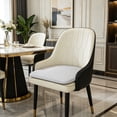 thumbnail image 6 of FEOLGEHLY 16.54x15.75in U-Shaped Linen Dining Chair Cushion, Thick Non Slip Horseshoe Seat Pad for Home Kitchen Office, Deep Gray, 6 of 6