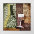 thumbnail image 1 of Wolk, Lisa 26x26 White Modern Wood Framed Museum Art Print Titled - Funky Wine, 1 of 4
