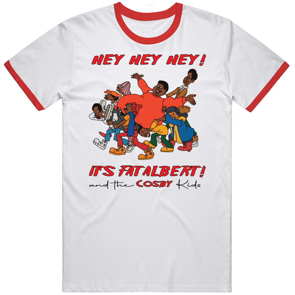It's Fat Albert & The Cosby Kids Hey Hey Hey Retro Classic Vintage Cartoon  T Shirt 