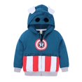 thumbnail image 1 of KidsBoysSpidermanCaptainAmericaBatmanDcZipJacketCoatHoodieHoodedOuterwear, 1 of 3