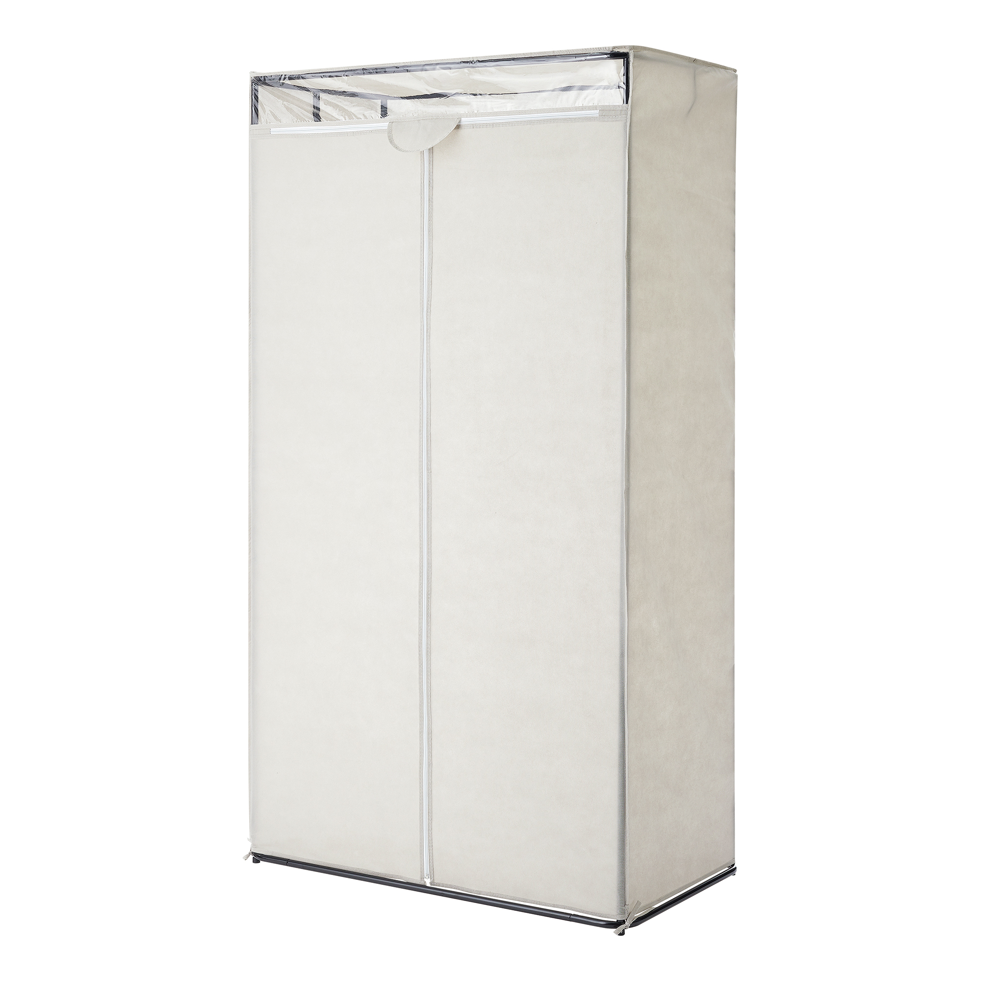 Mainstays Hanging Closet Organizer, 1-Tier, Gray photo 1