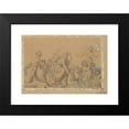 thumbnail image 2 of Karl Gottlieb Rolle 14x11 Black Modern Framed Museum Art Print Titled - Europa and the Bull with Tritons And&nbsp;Nereids, 2 of 5