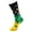 Yellow, variant on DQRPSEETB Mid-Length Socks Men Cotton Lady Pattern Comfortable Print Dot Casual Funny Socks Gray