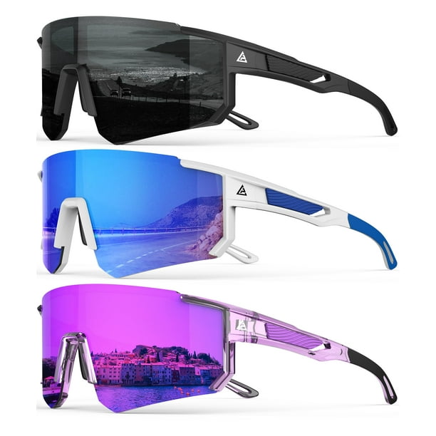 Gafas de Sol Deportivas QALLY Polarizadas con Protección UV400 para Hombre