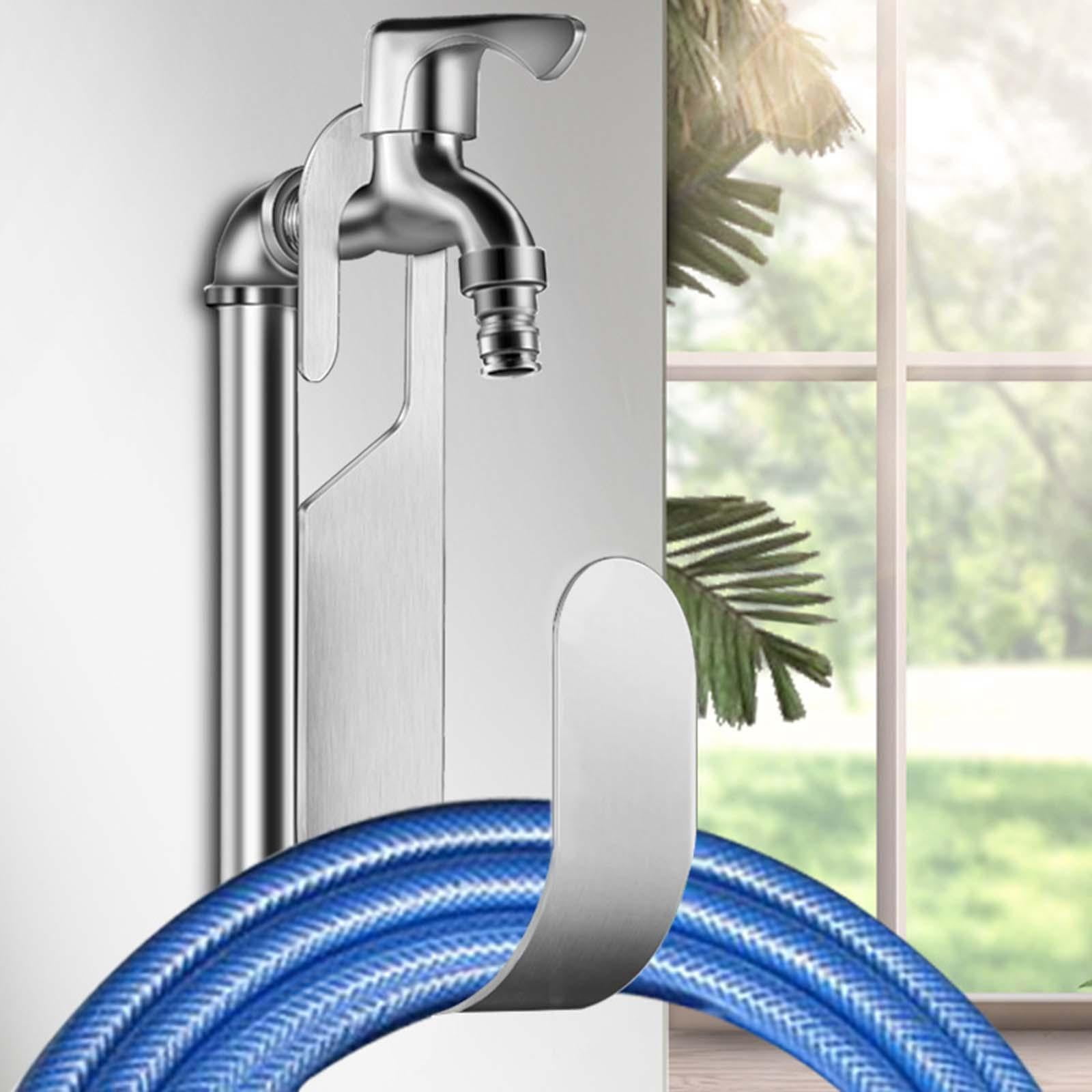 Hose Holder Hook Wall Rack Organizer Wall Mount Practical Pipe Reel
