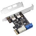 thumbnail image 1 of Connecteur USB 3.0 PCI-E PCI Express 19 Broches USB3.0 4 Broches Profil Bas, 1 of 5