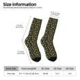 thumbnail image 2 of Balery Cartoon Dino Calcetas Largas con Estampado para Hombre y Mujer – Suaves y Transpirables, Talla Única (US 5-11), 2 of 6