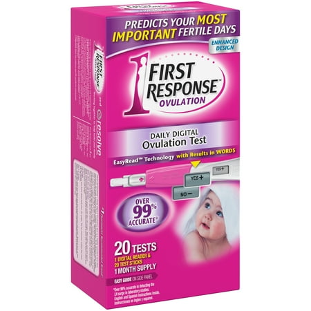 First Response Ovulation Daily Digital Ovulation Test - 20 CT
