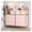 Pink, variant on 9-Drawer Storage Dresser - Multi-Functional Bedroom TV Stand with Built-in USB Charging Station, Tall Chest Organizer for Closet, Kids Room, Apartments & Small Spaces - Modern Wood Dresser with Ample
