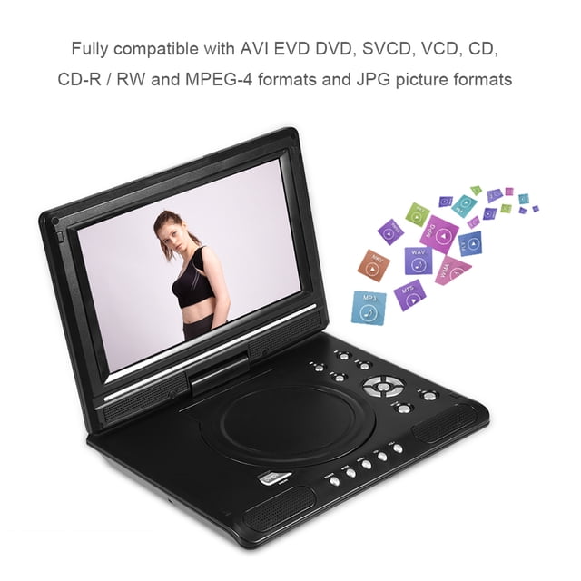 Lecteur HD DVD 9 Pouces Entrée AV pour Voiture