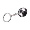 thumbnail image 2 of KAKOWELY Llavero con colgante de fútbol, creativo llavero de metal conmemorativo del Mundial (medio fútbol), 2 of 4