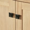 thumbnail image 5 of Ariel Cambridge 43 Inch Single Oval Sink Bathroom Vanity With Pure White Quartz Countertop 1.5 Inch Edge In Oak, 5 of 10
