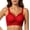 Red, variant on Aofany Bras for Women No Underwire Full Coverage Lace Comfort Wirefree Push Up Bras Soft Everyday Bralettes, Sizes 36B/C to 40B/C