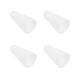 thumbnail image 1 of 4pcs Protector de punta de óptico antideslizante de silicona Compatible para Apple Pencil Pencil Escribir tranquilidad Cubierta de lápiz Compatible con usuarios de iPad, 1 of 5