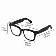 Smart Bluetooth Glasses with Camera, 1080p Video Recording Wearable Glasses, Multifunctional Wireless Audio Glasses with Headphone, Outdoor Sports Camera Sunglasses with Intelligent Voice Assistant,