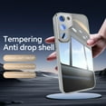 thumbnail image 3 of for Samsung Galaxy S23 Plus Case Clear Slim, [Built in Lens Protector] [Non Yellowing] TPU Bumper Transparent Back Hard Shell Shockproof Thin for Men Women for Samsung Galaxy S23 Plus, Gray, 3 of 5