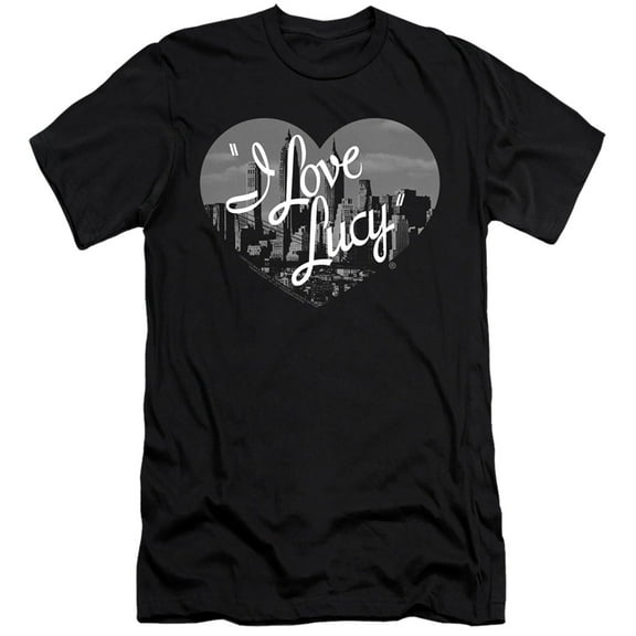 I Love Lucy - Nostalgic City - Premium Slim Fit Short Sleeve Shirt - Large