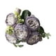 thumbnail image 2 of Ramo de boda artificial, rosas artificiales, flores de , accesorios para fotos, flores artificiales para decoración de bodas, fiestas en el jardín Violeta, 2 of 8