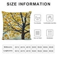thumbnail image 5 of BANET Hello Autumn Lumbar Decorative Throw Pillow Cover Cushion Case for Bed Sofa Outdoor 12x12in, 5 of 5