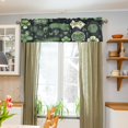 thumbnail image 4 of Dark Patrick's Day Decoration Curtain Valances Farmhouse Design Window Treatment Decor Blackout Rod Pocket for Windows Living Room Kitchen 54" x 18", 4 of 5