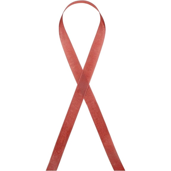 Seam Binding Rayon Ribbon 1/2-Inch x 100 Yards (166 - Brique/Copper)