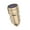Gold, variant on 65W Intelligent Car Rapid Car Charging Solution Single USB Car Fast Charging Adapter with LED Atmosphere Light