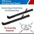 thumbnail image 3 of Ice Skate Guards, Soakers & Towel Gift Set -One Piece Guard Set Design with Soft Skate Blade Covers & Towel (Adjustable Pair of Guards-no assembly required) (Biellmann Black, Medium), 3 of 5