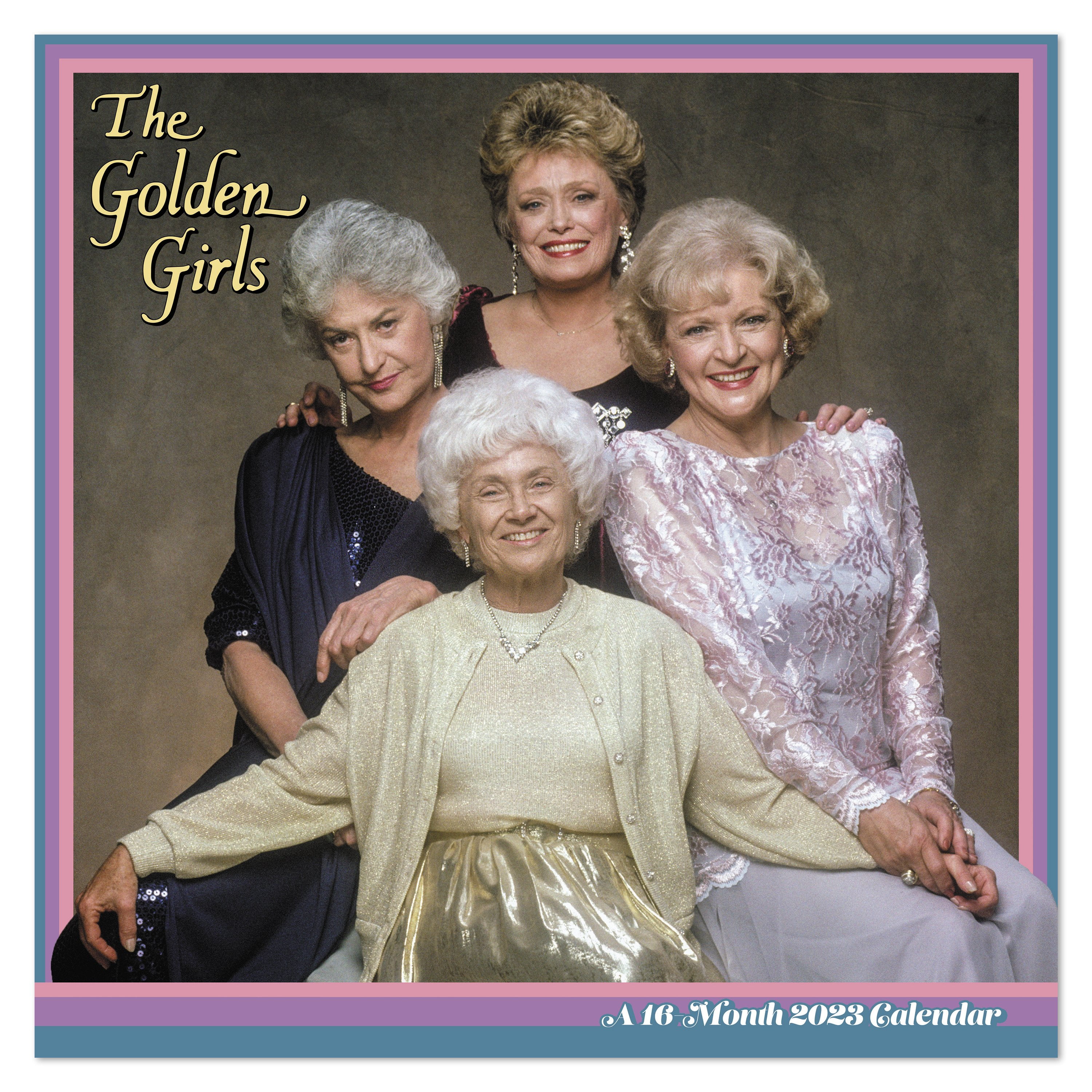 2023 Wall Calendar, Golden Girls, 12" x 12" by Mead (WMDP572823