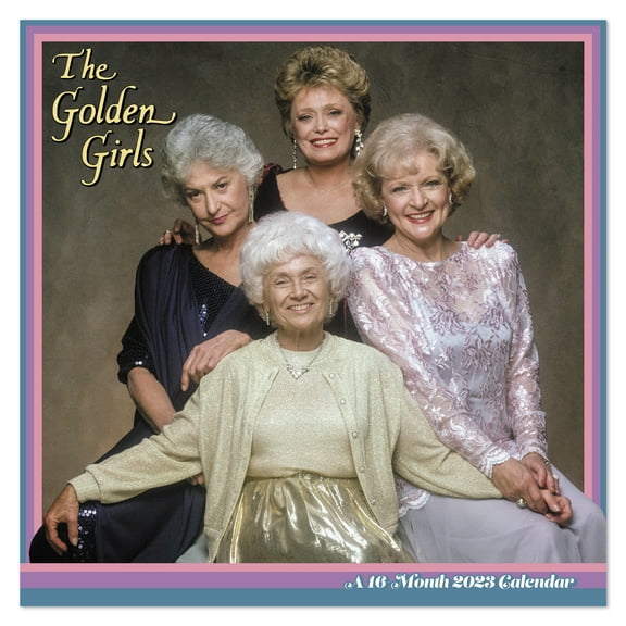 2023 Wall Calendar, Golden Girls, 12" x 12" by Mead (WMDP572823)